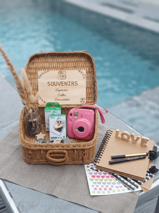 Valise osier Instax