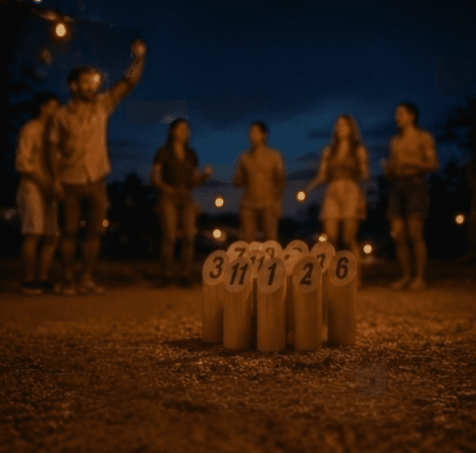 Le mölkky. A partir de :