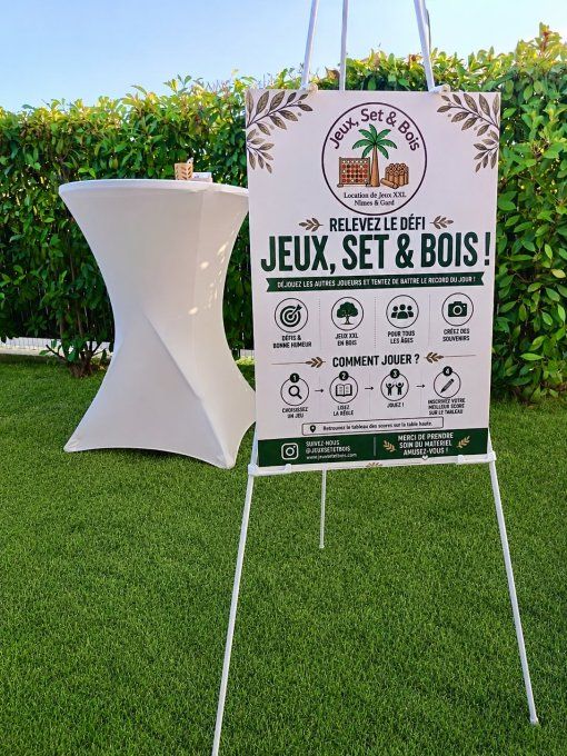 Animation : le Défi Jeux, Set & Bois